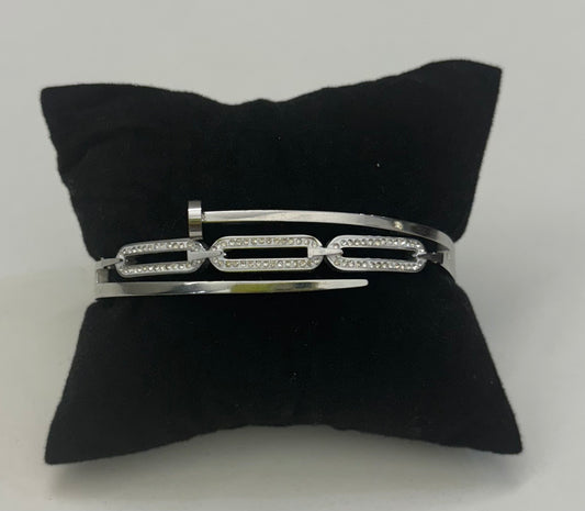 Brazalete tornillo acero